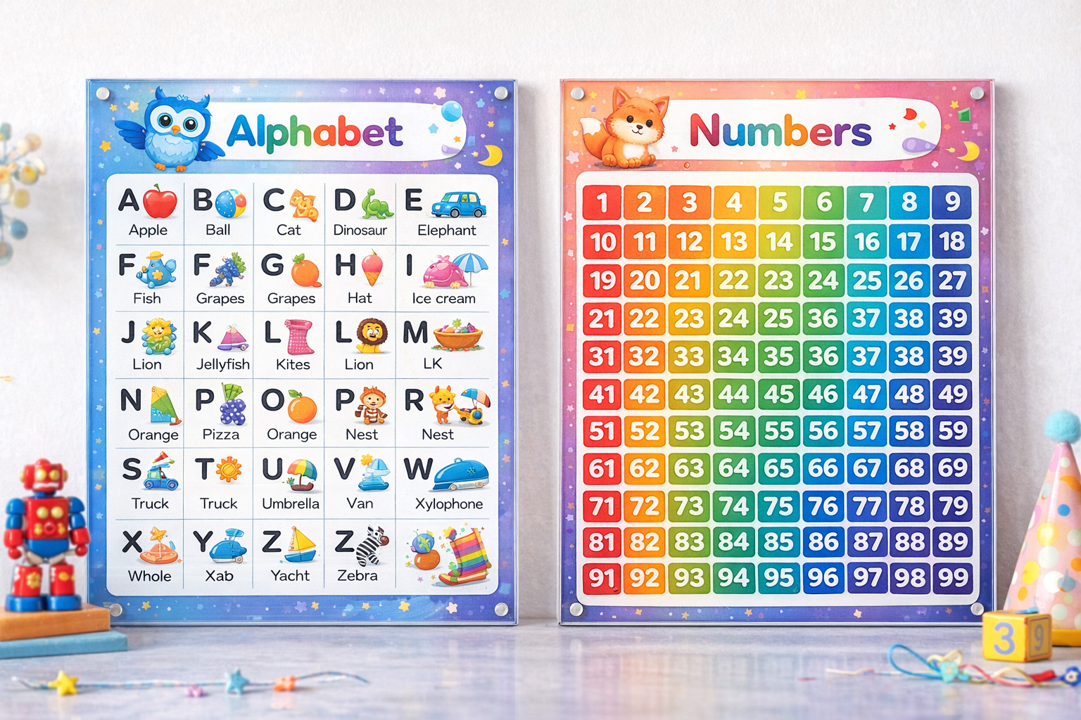 Kids Learning Boards