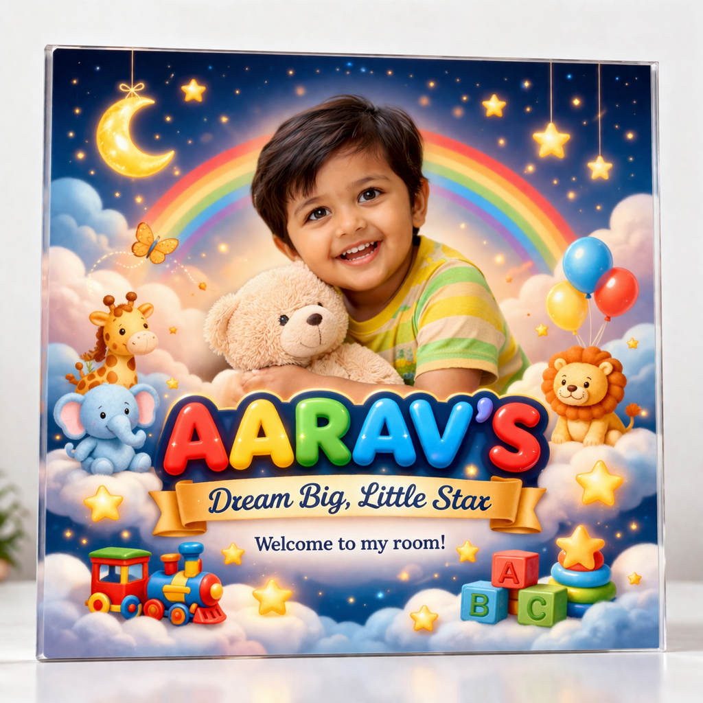 Kids Name & Personalized Boards