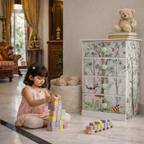 Little & Beyond™ 4-Layer Kids Storage Organiser for Toys, Books, & Clothes