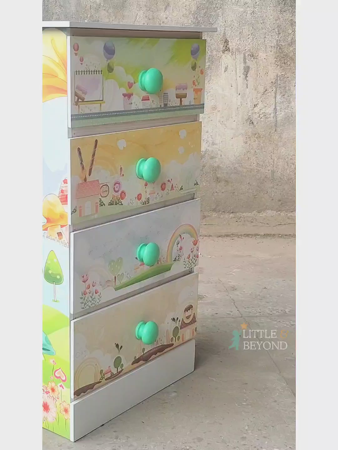 Premium Kids Room Organizer – Cute Themed Storage for Toys, Books, Clothes, & Essentials